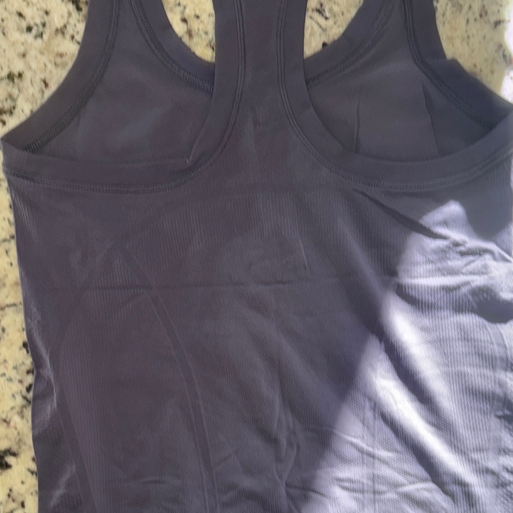 Purple Racerback Tank Top - Picture 5 of 6